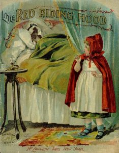 Retrofonts - Little Red Riding Hood book cover (McLoughlin Bros, 1899)