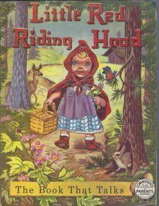Retrofonts - Little Red Riding Hood - The Book That Talks (Audio Creations, 1959)